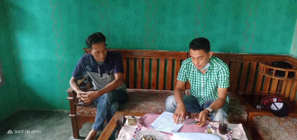 Diduga merekayasa isi surat klarifikasi terkait permasalahan Program keluarga harapan kelurahan Daya murni